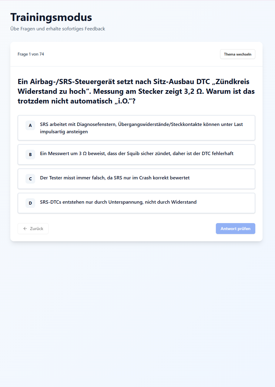 KFZ-Meisterpaket 2026 – Lern- & Prüfungspaket + App Zugang
